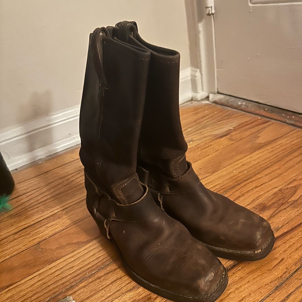 Women's Brown Leather Boots